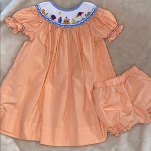 18mth tricia smocked children’s dress